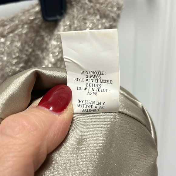 Theyskens’ Theory Stavros Textured Metallic Skirt - Picture 7 of 7